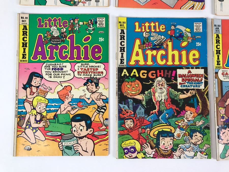 (7) Little Archie #95, 96, 97, 98, 99, 101, 102 Comic Books [Photo 8]