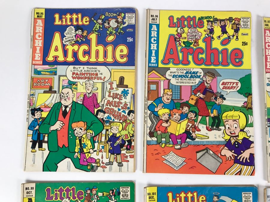 (7) Little Archie #95, 96, 97, 98, 99, 101, 102 Comic Books [Photo 2]