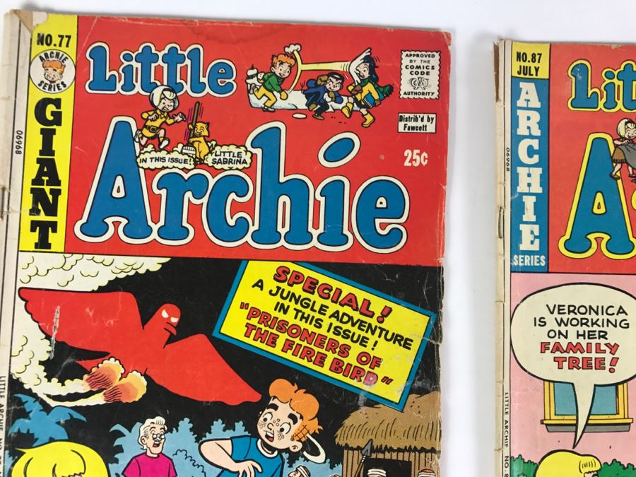 (7) Little Archie #77, 87, 88, 89, 90, 93, 94 Comic Books [Photo 3]