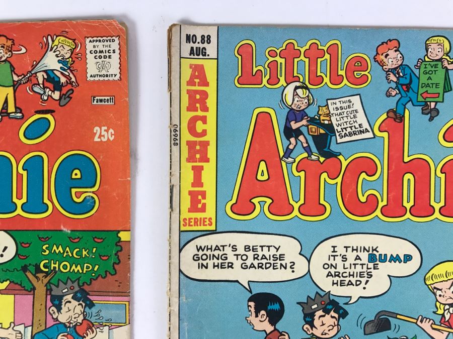 (7) Little Archie #77, 87, 88, 89, 90, 93, 94 Comic Books [Photo 5]