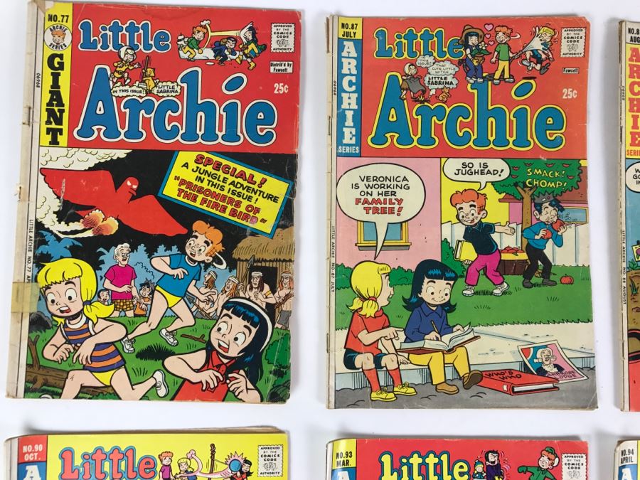 (7) Little Archie #77, 87, 88, 89, 90, 93, 94 Comic Books [Photo 2]