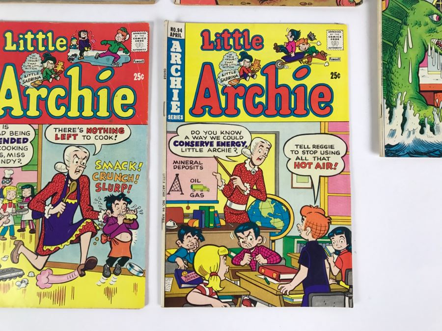 (7) Little Archie #77, 87, 88, 89, 90, 93, 94 Comic Books [Photo 10]
