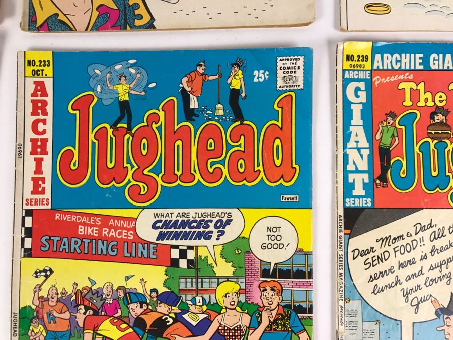 (8) Jughead Comic #176, 209, 219, 228, 230, 231, 233, 239 Comic Books [Photo 9]