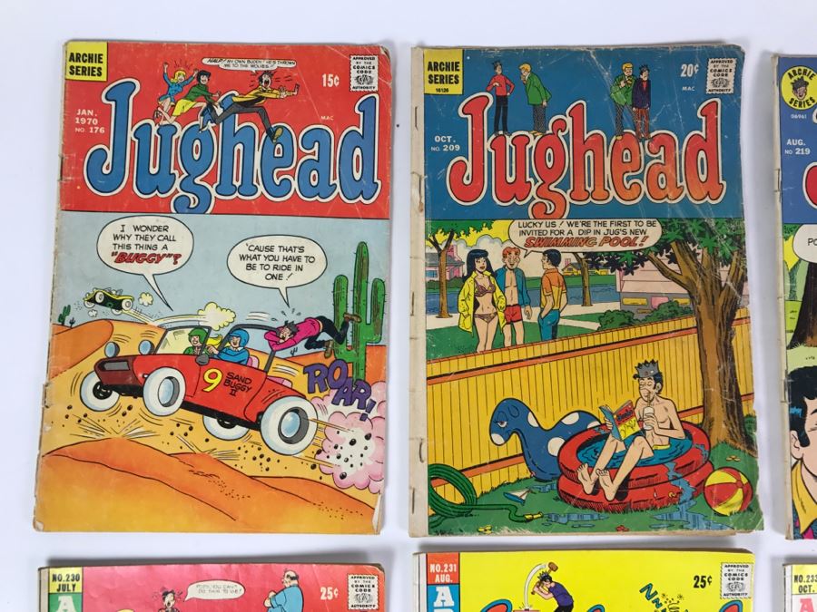 (8) Jughead Comic #176, 209, 219, 228, 230, 231, 233, 239 Comic Books [Photo 2]
