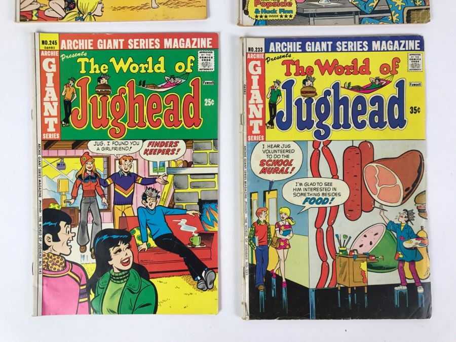 Jughead's Jokes #41, Archie's Joke Book #197, The World Of Jughead #245, The World Of Jughead #233 Comic Books [Photo 4]