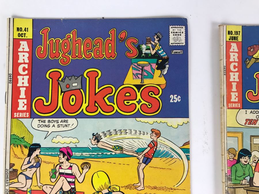 Jughead's Jokes #41, Archie's Joke Book #197, The World Of Jughead #245, The World Of Jughead #233 Comic Books [Photo 3]