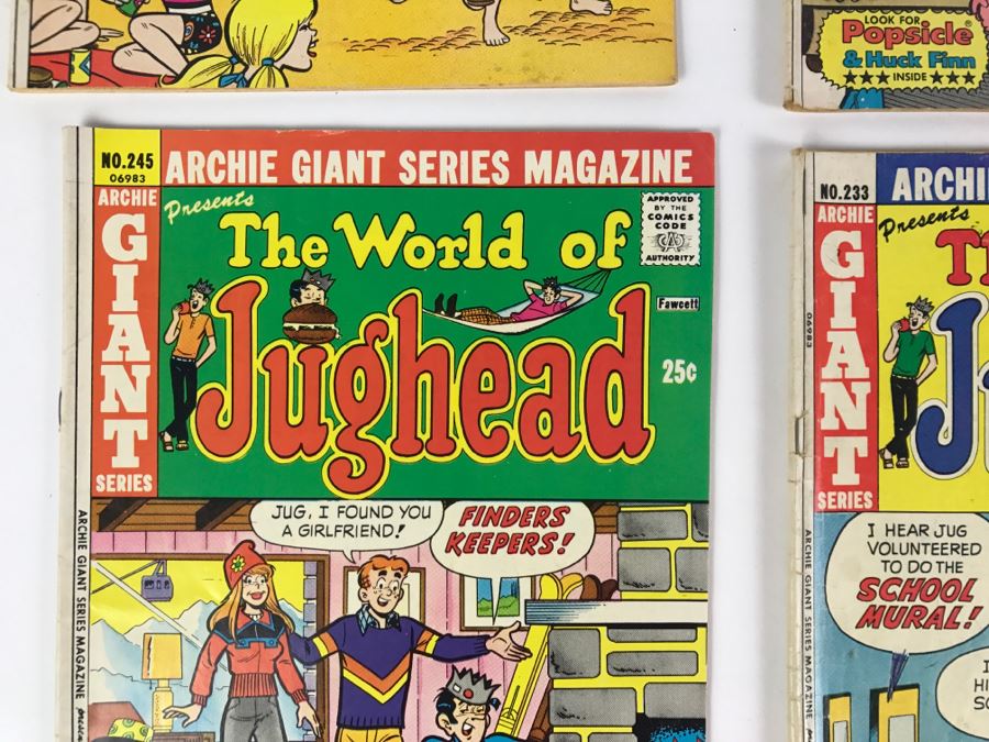 Jughead's Jokes #41, Archie's Joke Book #197, The World Of Jughead #245, The World Of Jughead #233 Comic Books [Photo 5]
