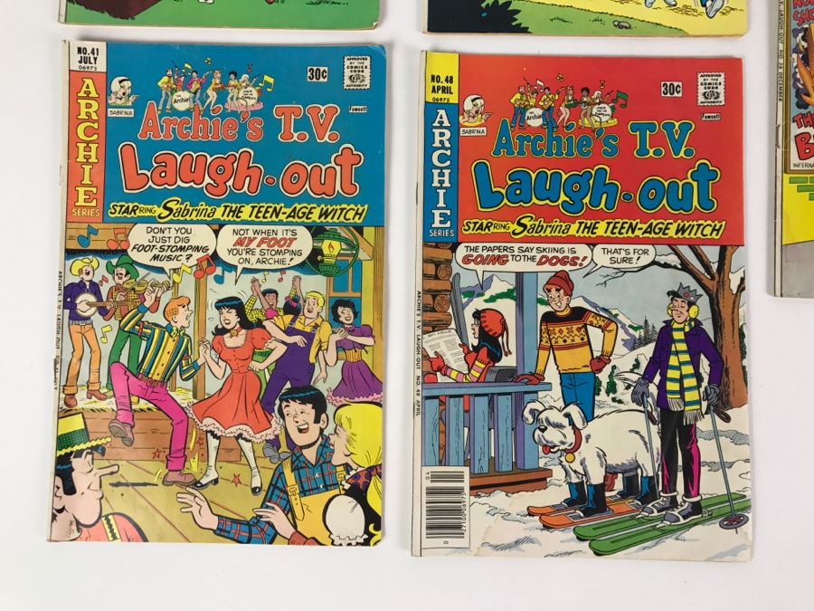 (5) Archie's T.V. Laugh Out #33, 34, 36, 41, 48 Comic Books [Photo 6]