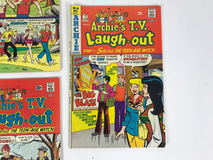 (5) Archie's T.V. Laugh Out #33, 34, 36, 41, 48 Comic Books [Photo 4]