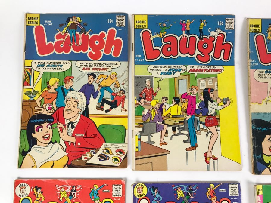 (6) Laugh #207, 227, 237, 275, 276, 282 Comic Books [Photo 2]