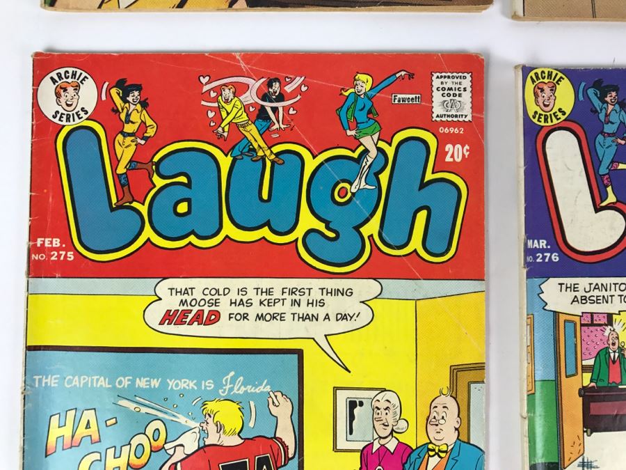 (6) Laugh #207, 227, 237, 275, 276, 282 Comic Books [Photo 7]