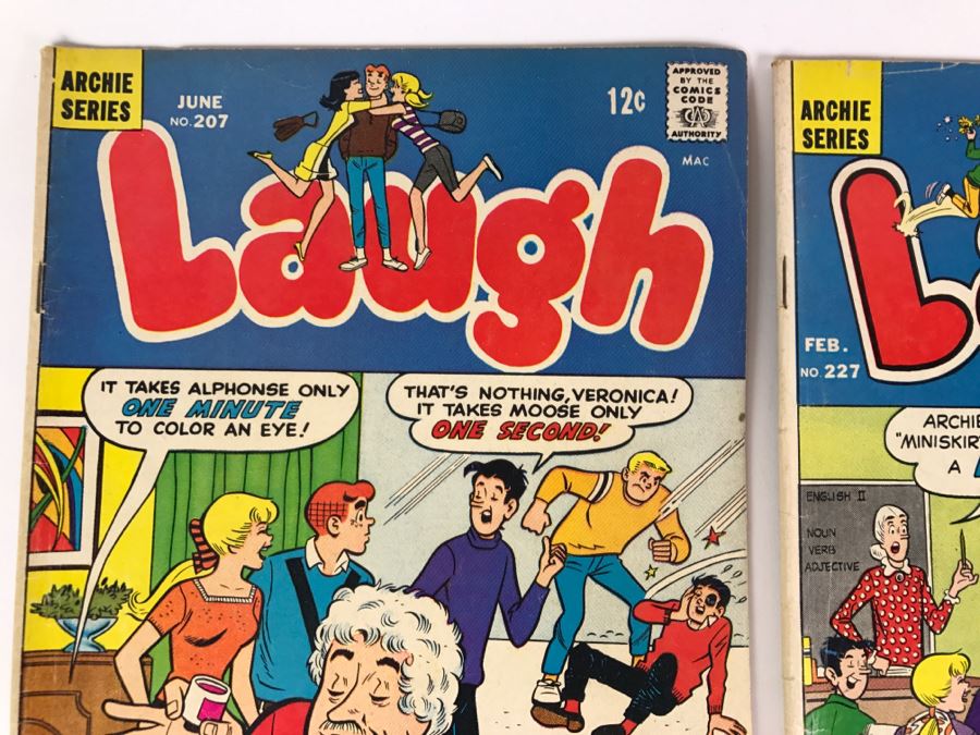 (6) Laugh #207, 227, 237, 275, 276, 282 Comic Books [Photo 3]