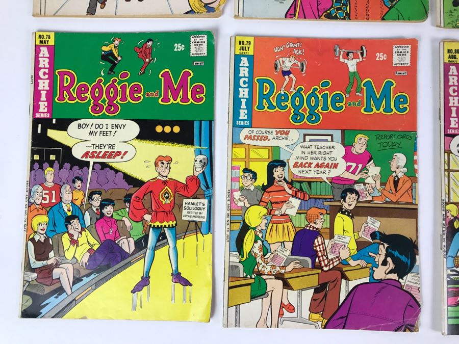 (11) Reggie And Me #56, 68, 71, 73, 75, 77, 78, 79, 80, 81, 82 Comic Books [Photo 10]