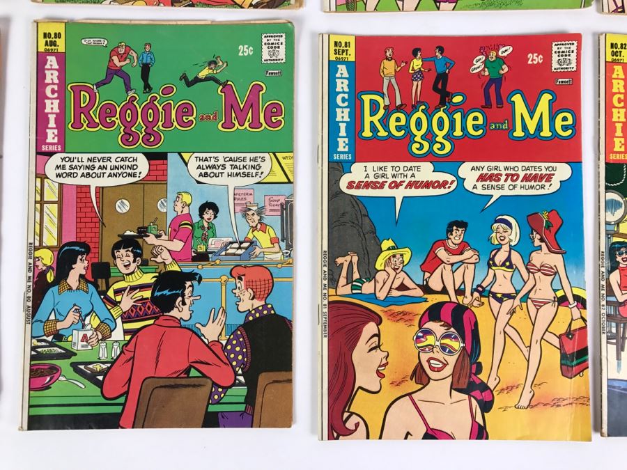(11) Reggie And Me #56, 68, 71, 73, 75, 77, 78, 79, 80, 81, 82 Comic Books [Photo 12]