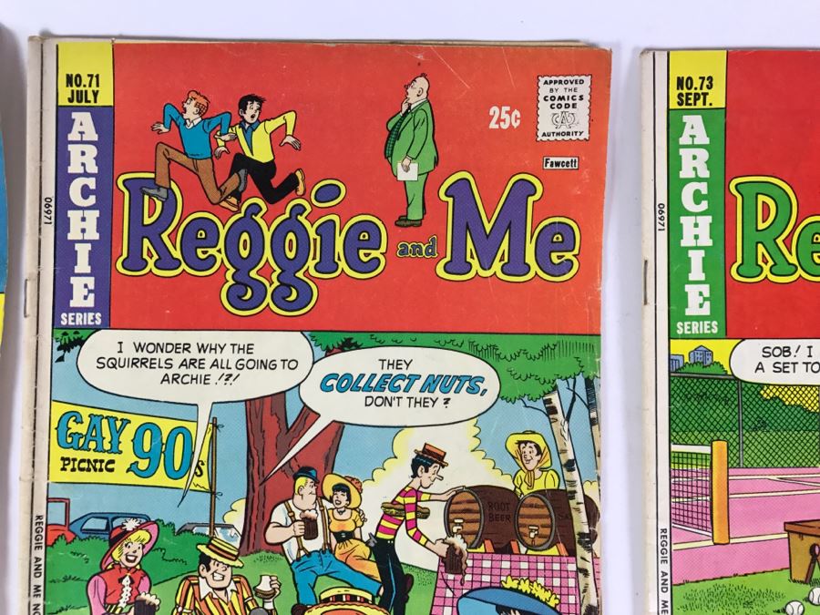 (11) Reggie And Me #56, 68, 71, 73, 75, 77, 78, 79, 80, 81, 82 Comic Books [Photo 5]