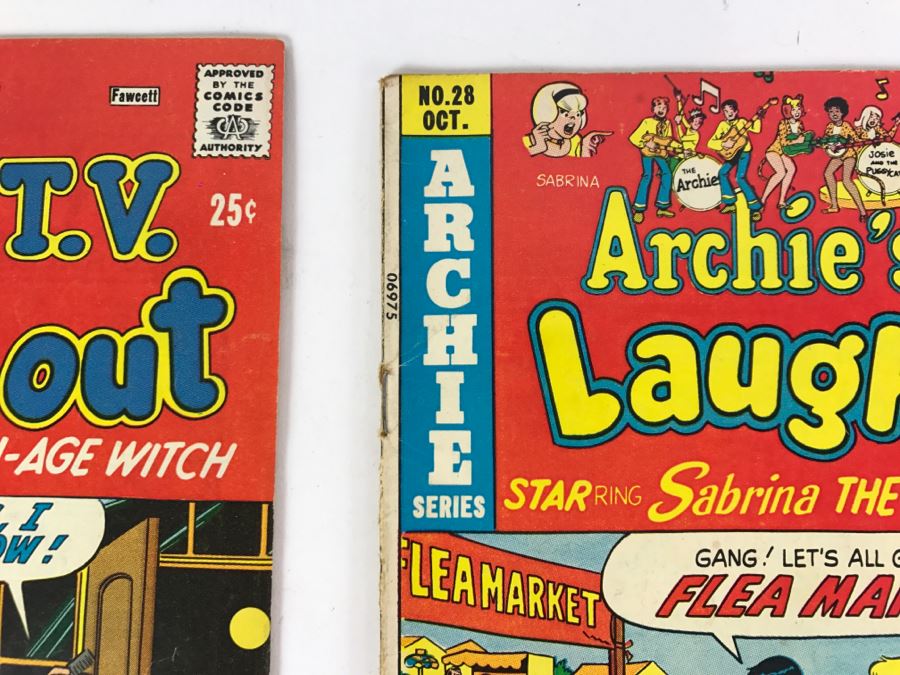 (6) Archie's T.V. Laugh Out Giant #2, #24, 28, 30, 31, 32 Comic Books [Photo 5]