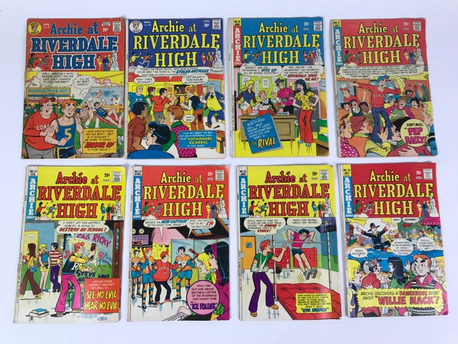 (8) Archie At Riverdal High #9, 14, 16, 17, 22, 24, 25, 25 Comic Books [Photo 1]