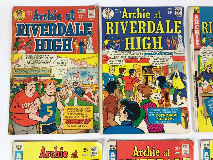 (8) Archie At Riverdal High #9, 14, 16, 17, 22, 24, 25, 25 Comic Books [Photo 2]