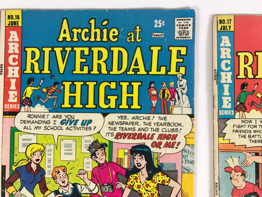 (8) Archie At Riverdal High #9, 14, 16, 17, 22, 24, 25, 25 Comic Books [Photo 5]
