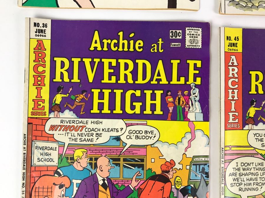 (6) Archie At Riverdal High #28, 31, 32, 36, 45, 46 Comic Books [Photo 7]