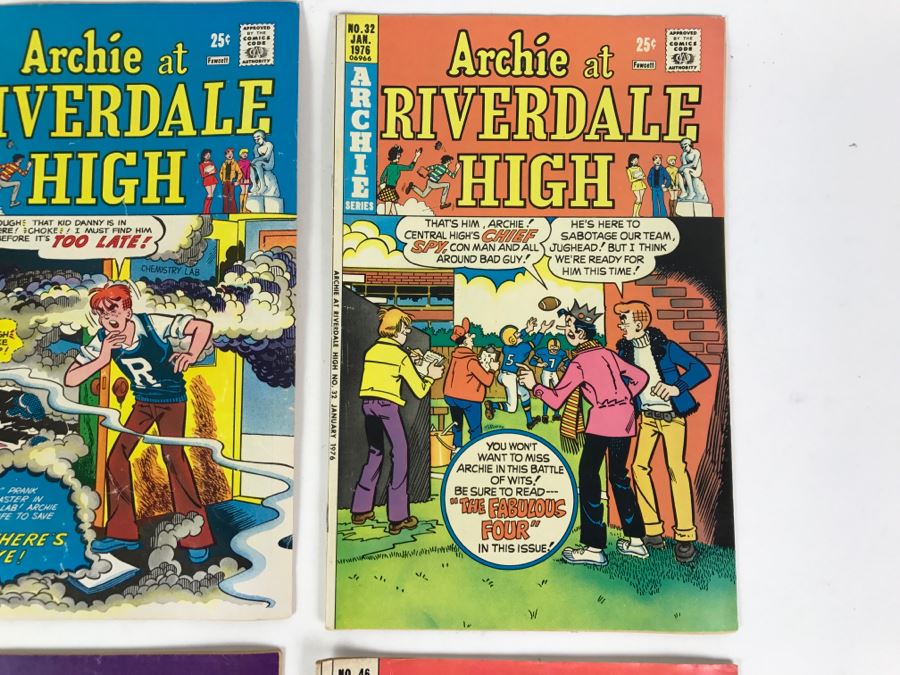 (6) Archie At Riverdal High #28, 31, 32, 36, 45, 46 Comic Books [Photo 4]