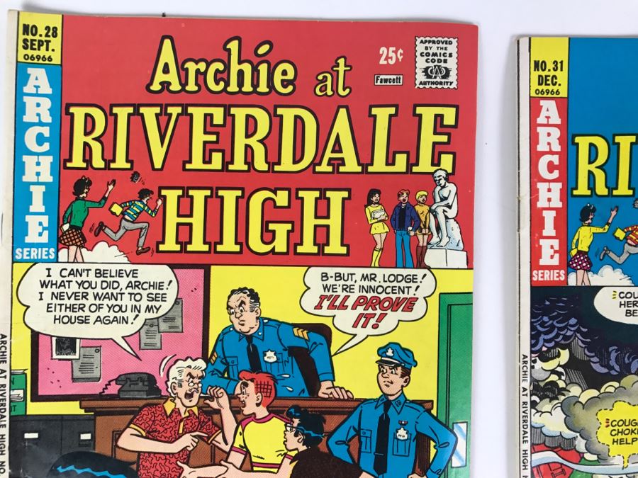 (6) Archie At Riverdal High #28, 31, 32, 36, 45, 46 Comic Books [Photo 3]