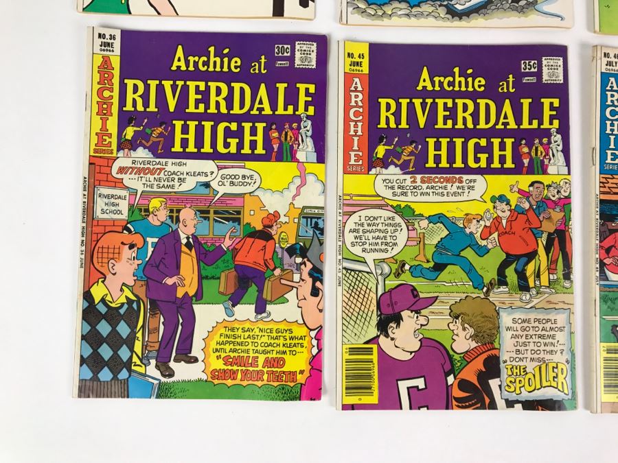(6) Archie At Riverdal High #28, 31, 32, 36, 45, 46 Comic Books [Photo 6]