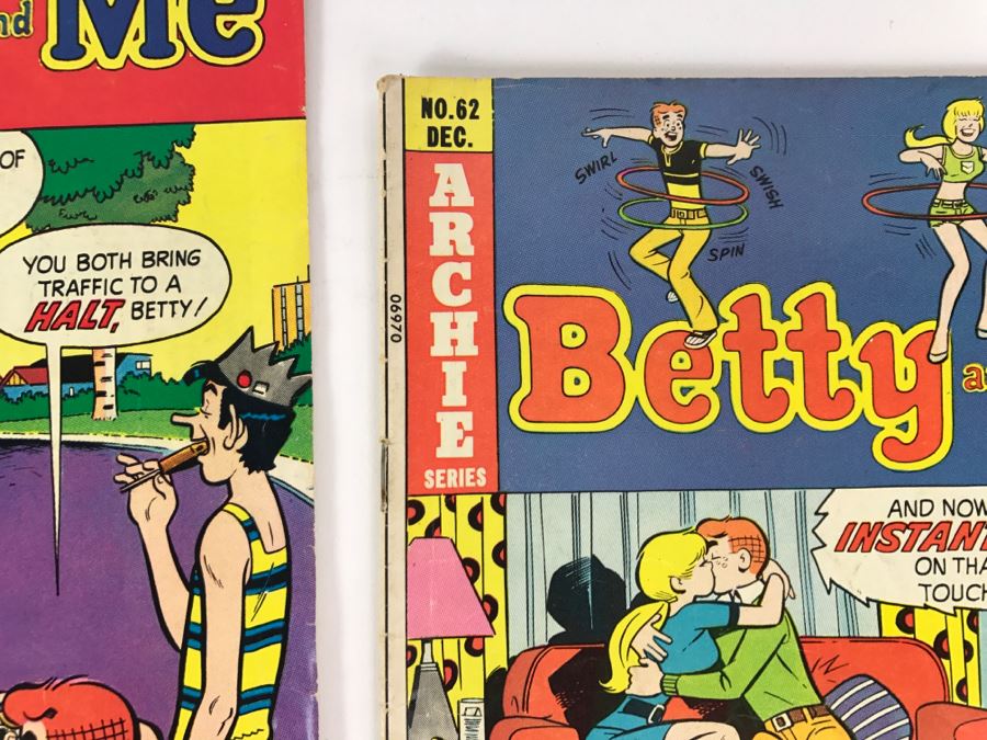 (9) Betty And Me #56, 57, 58, 61, 62, 64, 65, 66, 67 Comic Books [Photo 7]