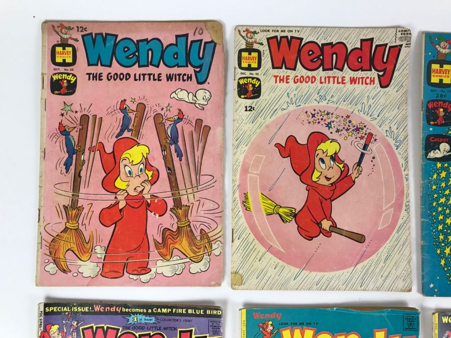(8) Wendy The Good Little Witch #20, 45, 75, 48, 83, 86, 85, 90 Comic Books [Photo 2]