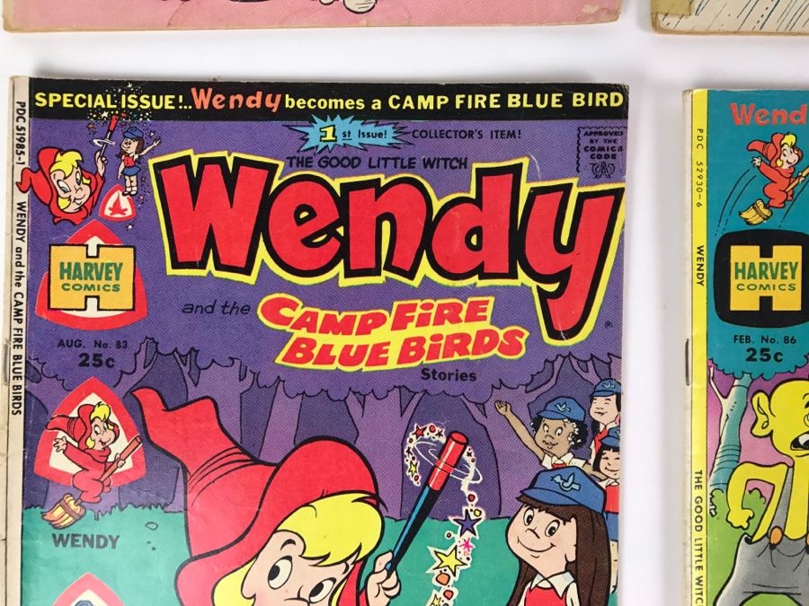 (8) Wendy The Good Little Witch #20, 45, 75, 48, 83, 86, 85, 90 Comic Books [Photo 7]