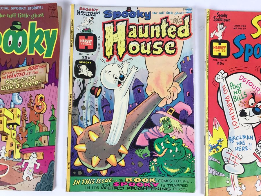 Spook #145, Haunted House #14, Spooky Spooktown #58 Comic Books [Photo 3]