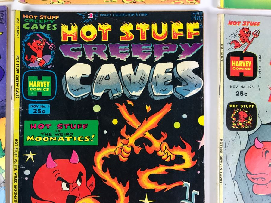 Hot Stuff #63, 129, 125, Devil Kids #62, 71, Hot Stuff Creepy Caves #1, 5, 6 Comic Books [Photo 9]