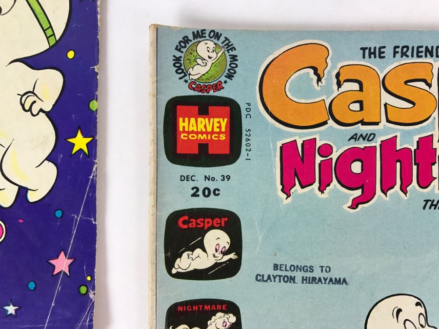 Casper Strange Ghost Stories #4, 5, Casper #176, Casper And Nightmare #39, Casper's Ghostland #82 Comic Books [Photo 5]