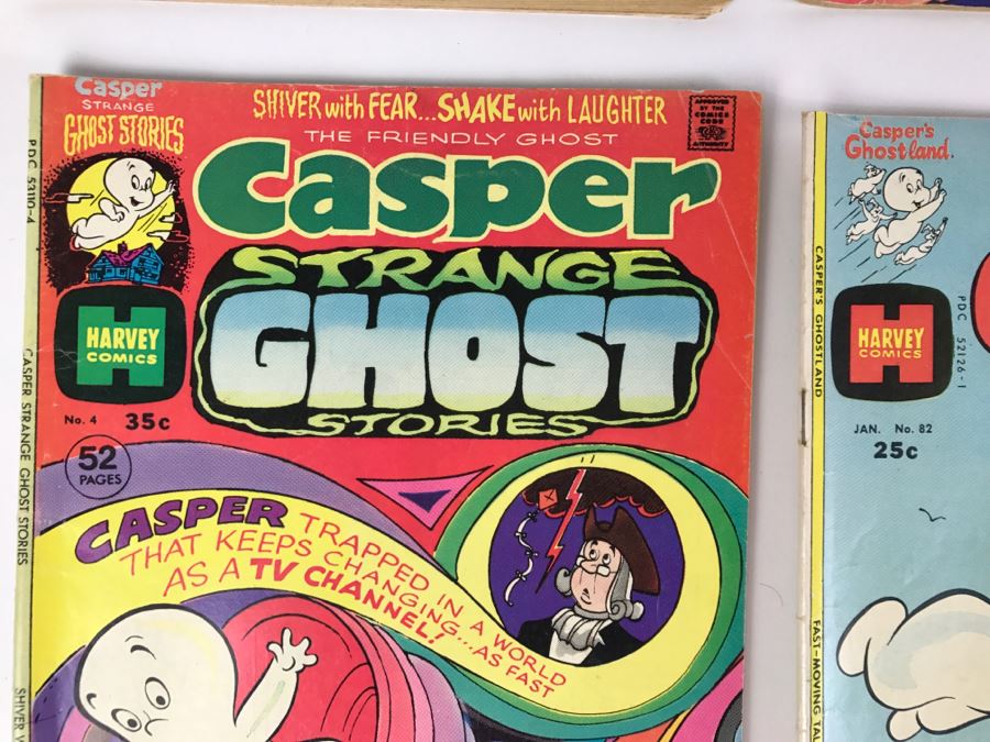 Casper Strange Ghost Stories #4, 5, Casper #176, Casper And Nightmare #39, Casper's Ghostland #82 Comic Books [Photo 7]