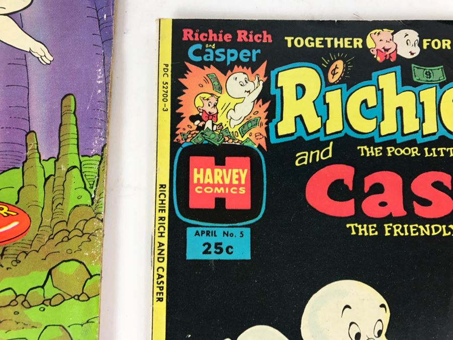 (7) Richie Rich And Casper #2, 3, 4, 5, 6, 7, 8 Comic Books [Photo 8]
