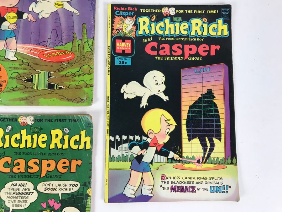 (7) Richie Rich And Casper #2, 3, 4, 5, 6, 7, 8 Comic Books [Photo 7]