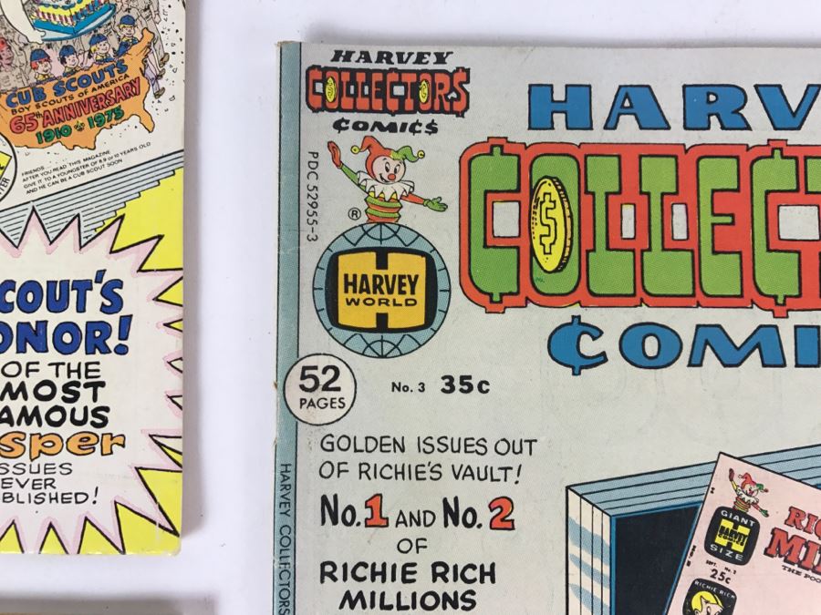 (5) Harvey Collectors Comics #1, 2, 3, 5, 6 Comic Books [Photo 5]