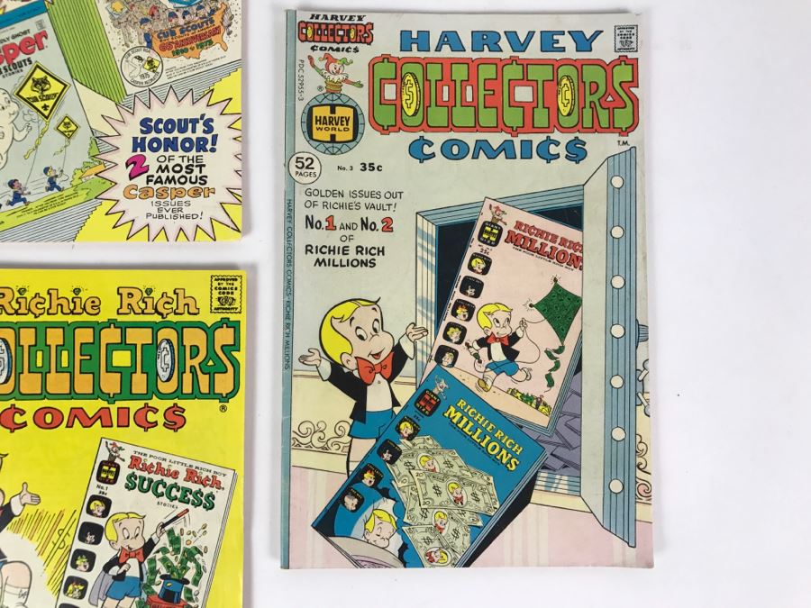 (5) Harvey Collectors Comics #1, 2, 3, 5, 6 Comic Books [Photo 4]