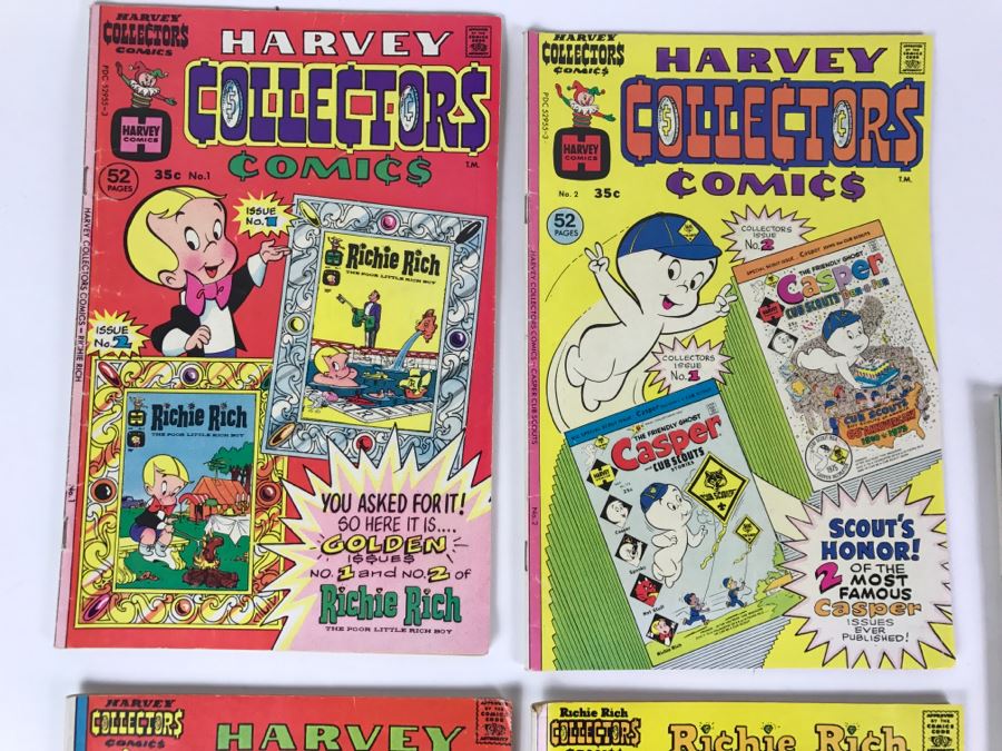 (5) Harvey Collectors Comics #1, 2, 3, 5, 6 Comic Books [Photo 2]
