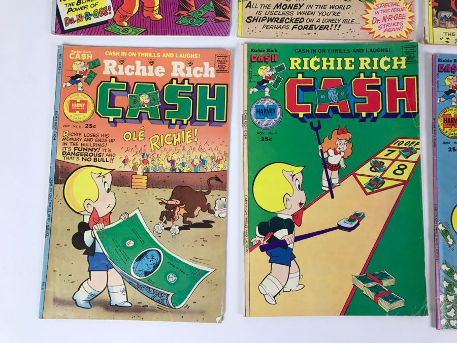 Richie Rich Cash #1, 2, 3, 4, 5, 6, 8, 12, 13 Comic Books [Photo 10]