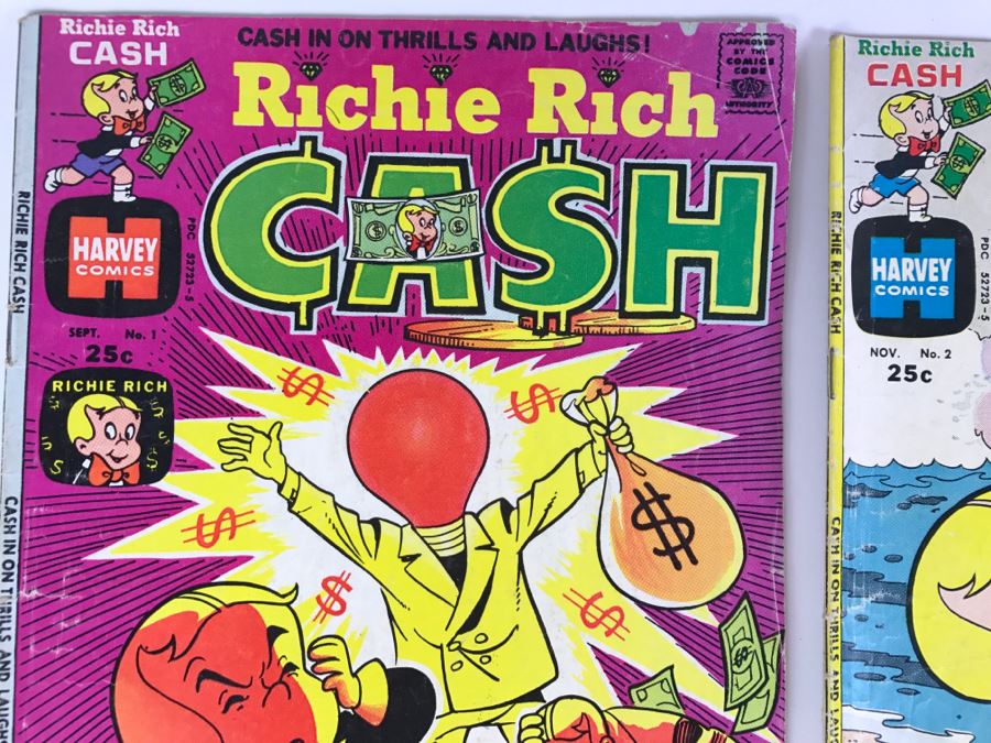 Richie Rich Cash #1, 2, 3, 4, 5, 6, 8, 12, 13 Comic Books [Photo 3]
