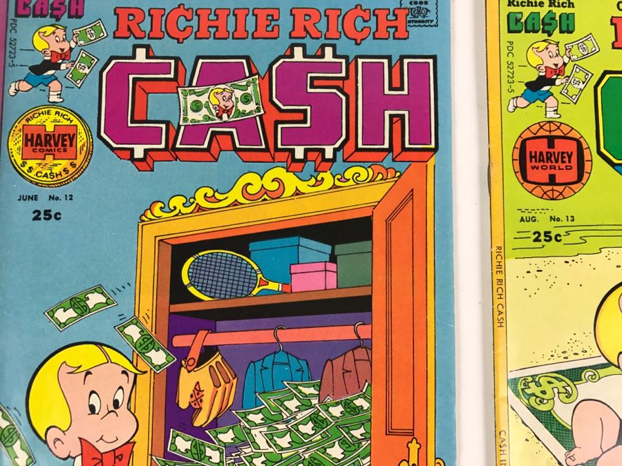 Richie Rich Cash #1, 2, 3, 4, 5, 6, 8, 12, 13 Comic Books [Photo 13]