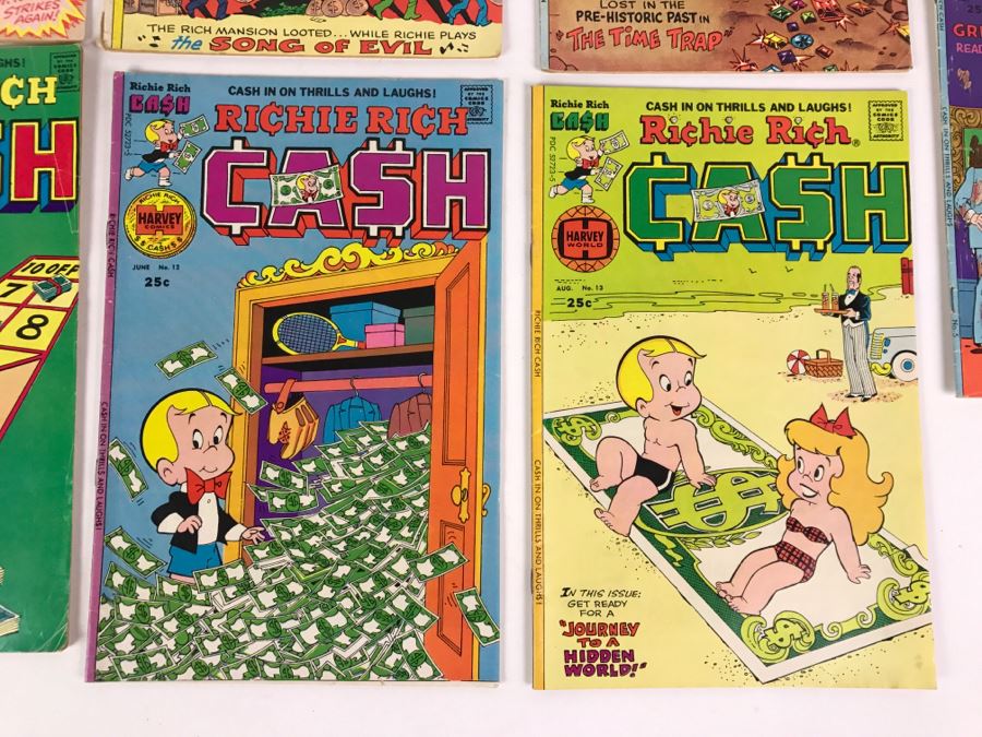 Richie Rich Cash #1, 2, 3, 4, 5, 6, 8, 12, 13 Comic Books [Photo 12]