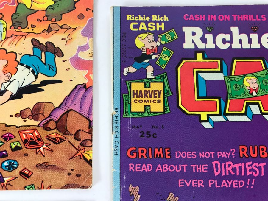 Richie Rich Cash #1, 2, 3, 4, 5, 6, 8, 12, 13 Comic Books [Photo 9]