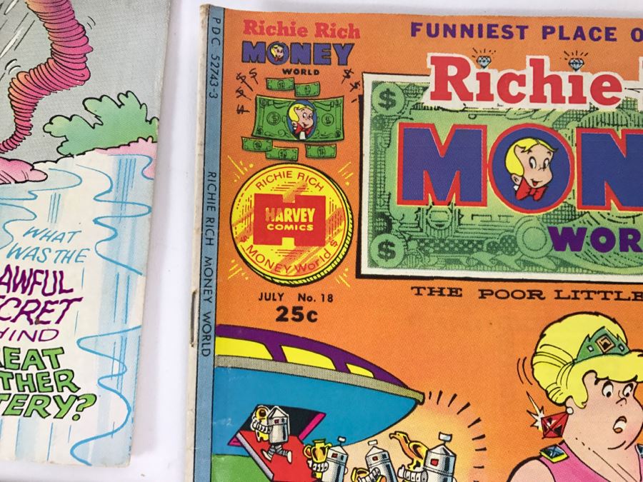 Richie Rich Money World #10, 13, 14, 16, 17, 18, 19, 20, 21, 23, 24 Comic Books [Photo 9]