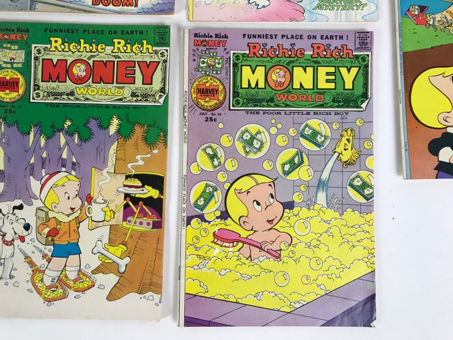 Richie Rich Money World #10, 13, 14, 16, 17, 18, 19, 20, 21, 23, 24 Comic Books [Photo 14]