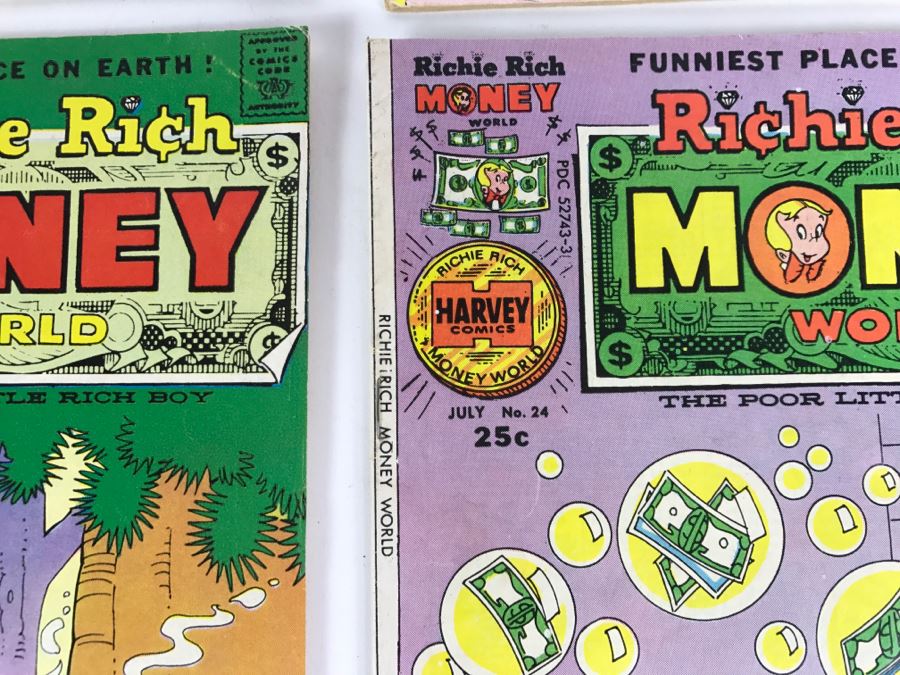 Richie Rich Money World #10, 13, 14, 16, 17, 18, 19, 20, 21, 23, 24 Comic Books [Photo 15]
