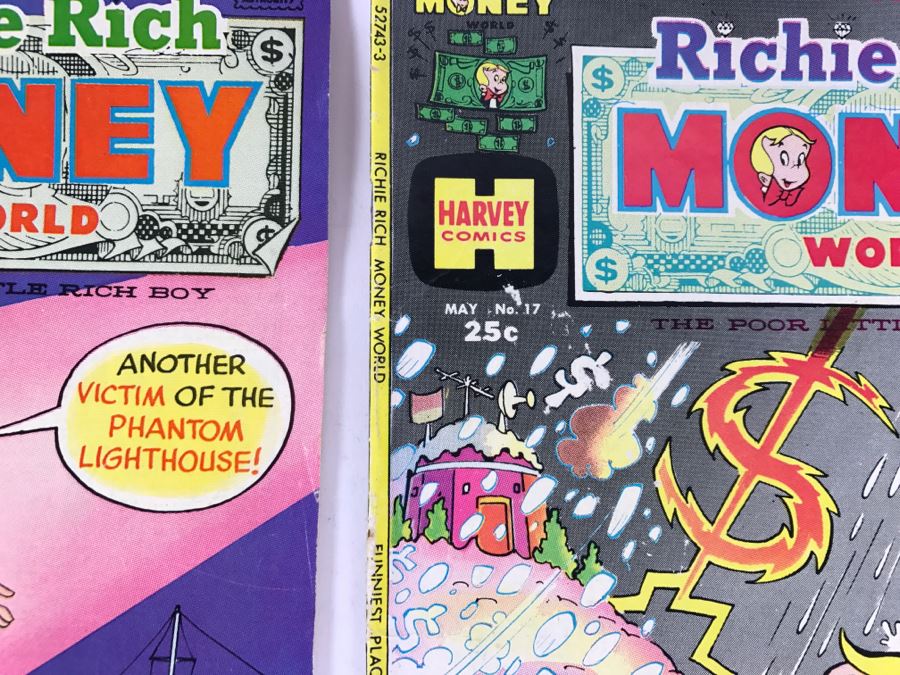 Richie Rich Money World #10, 13, 14, 16, 17, 18, 19, 20, 21, 23, 24 Comic Books [Photo 7]