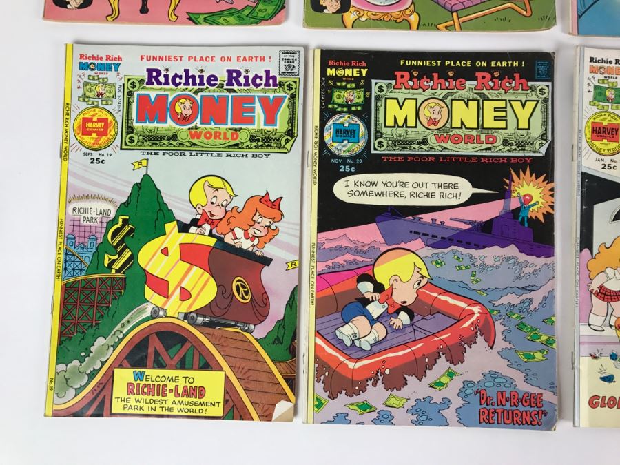 Richie Rich Money World #10, 13, 14, 16, 17, 18, 19, 20, 21, 23, 24 Comic Books [Photo 10]