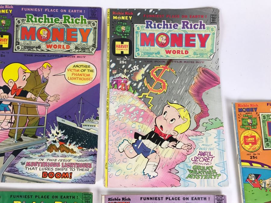 Richie Rich Money World #10, 13, 14, 16, 17, 18, 19, 20, 21, 23, 24 Comic Books [Photo 6]